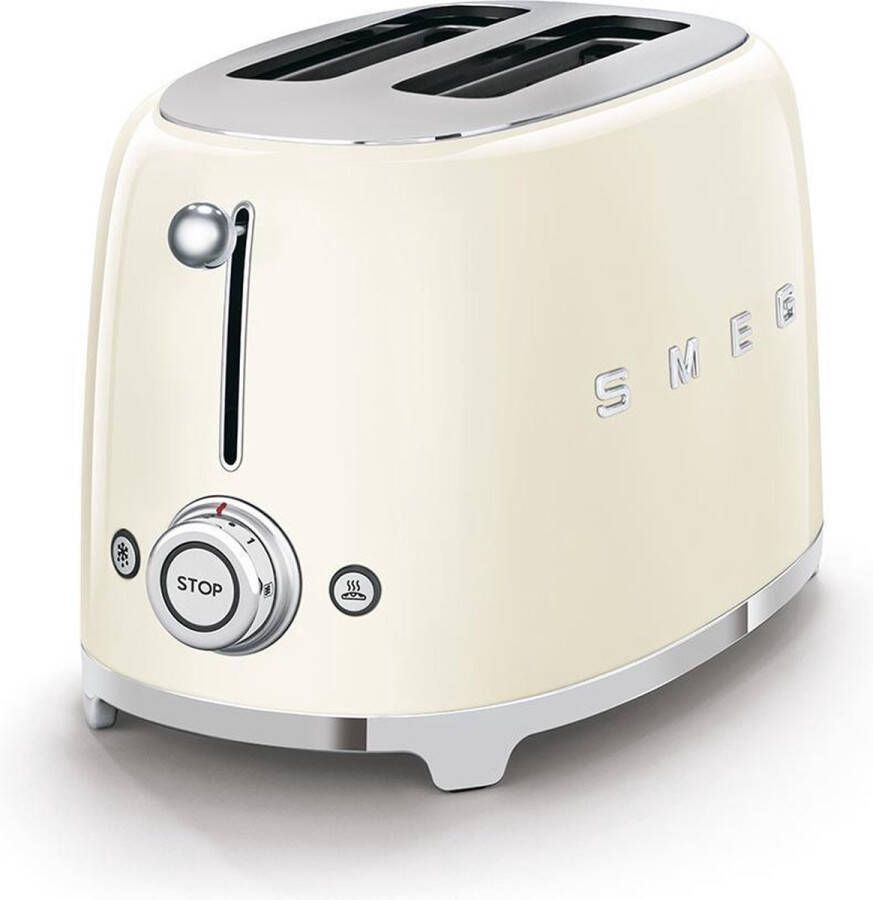 Smeg TSF01CREU Crème | Broodroosters | Keuken&Koken Keukenapparaten | TSF01CREU - Foto 2