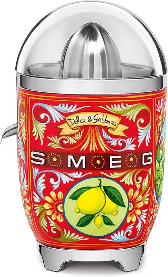 Smeg CJF01DGEU citruspers sapmaker Sapcentrifuge 70 W Meerkleurig