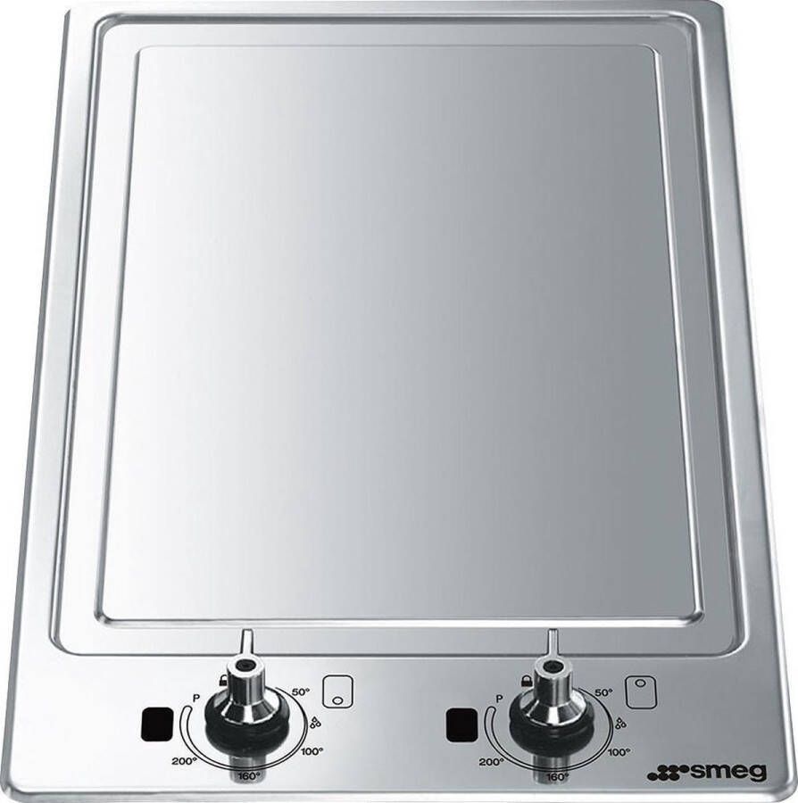 Smeg Classic PGF30T-1 kookplaat Roestvrijstaal Ingebouwd Inductiekookplaat zones 2 zone(s)