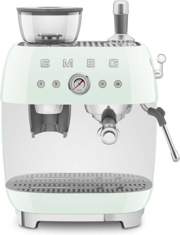 Smeg Espresso Pastelgroen EGF03PGEU | Espressomachines | Keuken&Koken Koffie&Ontbijt | 8017709329860