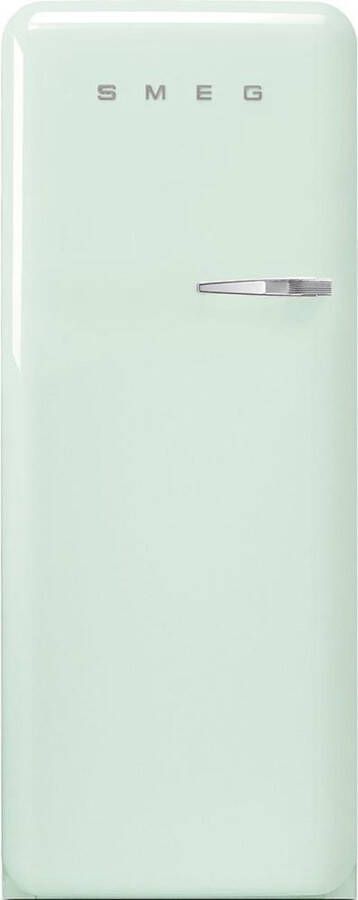 Smeg FAB28LPG5 Kastmodel koelkast scharnier links Mint Groen