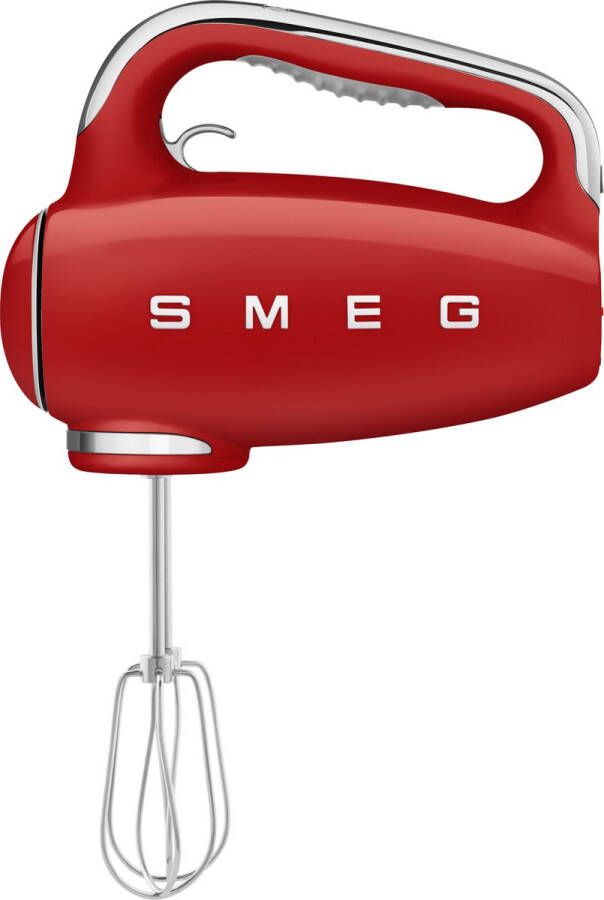 Smeg Handmixer HMF01RDEU Rood Jaren '50-stijl