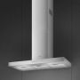 Smeg KBT900XE afzuigkap Muurmontage Roestvrijstaal 713 m³ uur A - Thumbnail 2