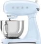 Smeg SMF03PBEU 50&apos;s Style Aesthetic Staande mixer 800 W Blauw - Thumbnail 1