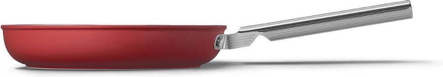 Smeg Braadpan 26cm Rood | Potten&Pannen | Keuken&Koken Keukengerei | 8017709296513
