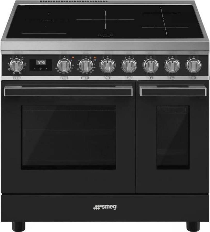 Smeg Master CUISINIERE CPF92IMA Cuisinière Plaque avec zone à induction Anthracite A