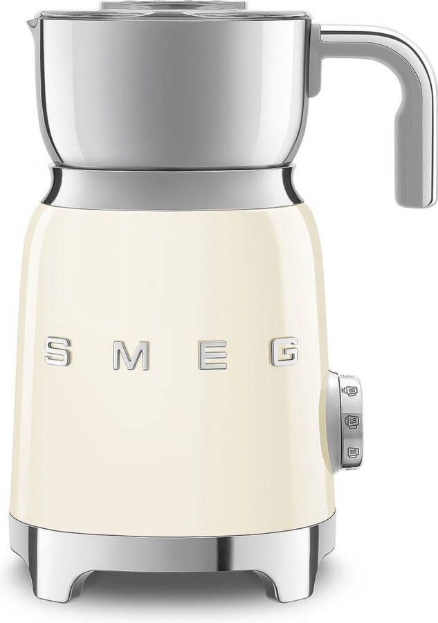 Smeg Melkopschruimer MFF01CREU Crème Jaren '50-stijl