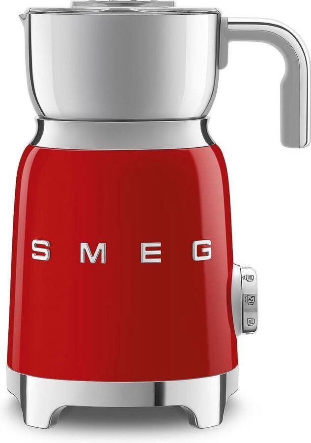 Smeg MFF01RDEU melkschuimer Automatische melkopschuimer Rood