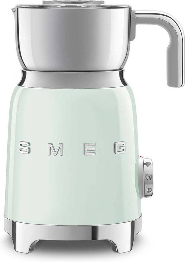 Smeg Melkschuimer Pastelgroen MFF11PGEU | Koffie Toebehoren | 8017709316112