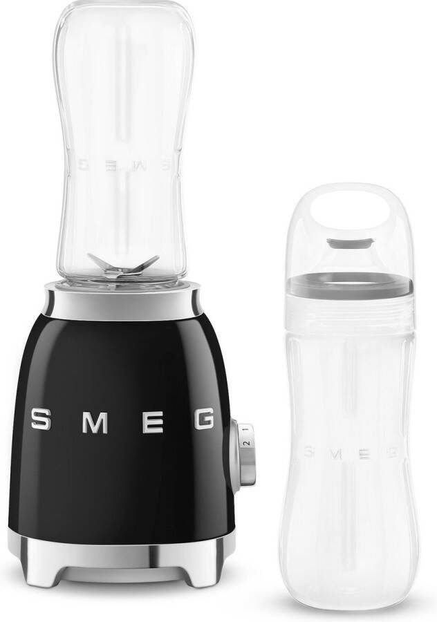Smeg Personal Blender Zwart PBF01BLEU | Blenders | Keuken&Koken Keukenapparaten | 8017709313029
