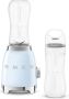 Smeg PBF01PBEU Personal blender Pastelblauw 600 ml 300W Jaren '50 - Thumbnail 1