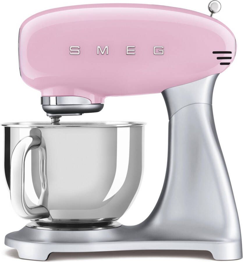 Smeg Keukenmachine 800 W roze 4.8 liter SMF02PKEU