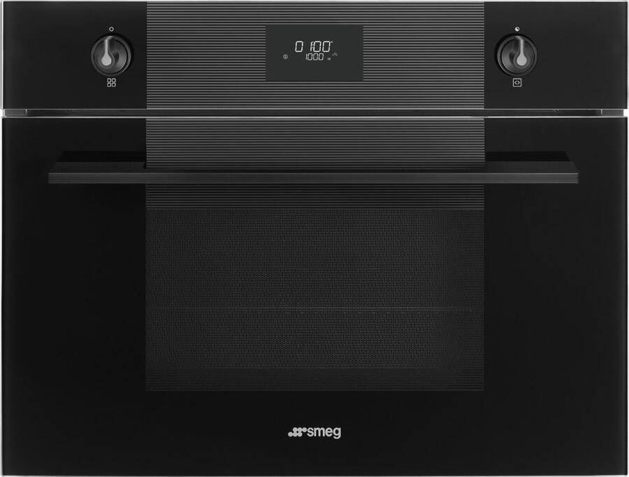 Smeg SO4101M1B3 Inbouw oven met magnetron Zwart