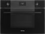 Smeg SO4101M1B3 Inbouw oven met magnetron Zwart - Thumbnail 1