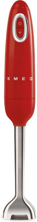 Smeg Staafmixer HBF11RDEU Rood Jaren '50-stijl