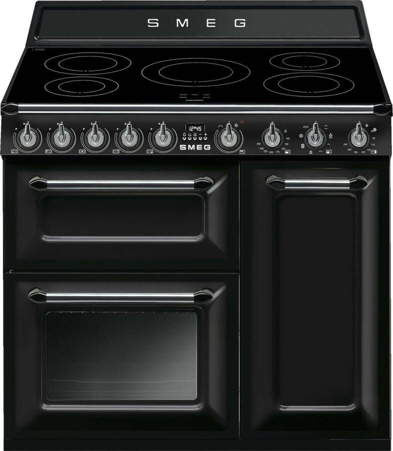 Smeg Fornuis TR93IBL2 | Inductiefornuizen | Keuken&Koken Fornuizen | 8017709312374