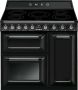 Smeg Victoria CUISINIARE TR93IBL2 Range-fornuis Inductiekookplaat zones Zwart A - Thumbnail 1