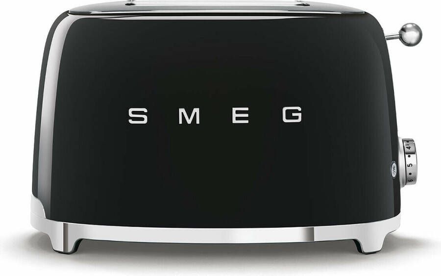 Smeg TSF01BLEU Zwart | Broodroosters | Keuken&Koken Keukenapparaten | TSF01BLEU