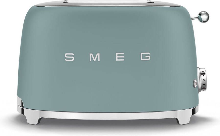 Smeg Broodrooster Emerald Groen TSF01EGMEU | Broodroosters | Keuken&Koken Keukenapparaten | 8017709329662