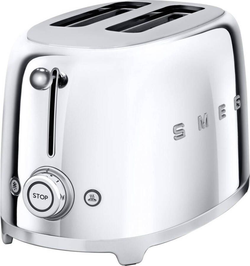 Smeg TSF01SSEU Chroom | Broodroosters | Keuken&Koken Keukenapparaten | TSF01SSEU