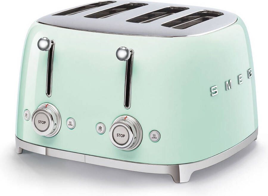 Smeg TSF03PGEU Groen | Broodroosters | Keuken&Koken Keukenapparaten | 8017709263386