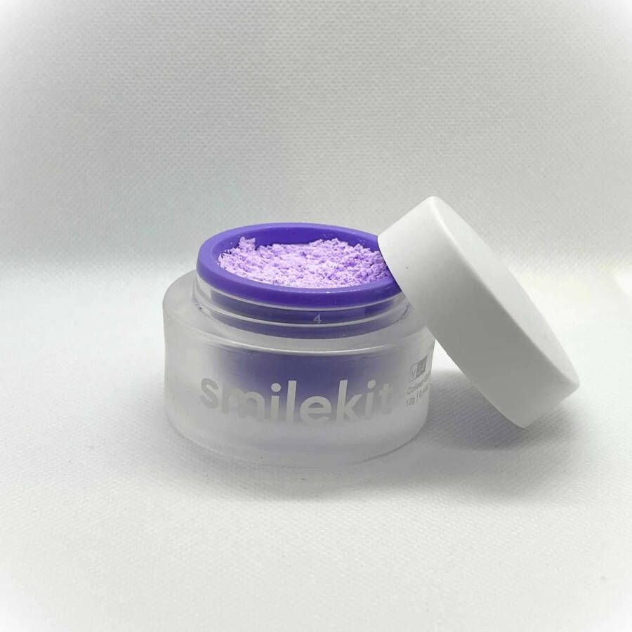 SmileKit V34 Colour Corrector Poeder Witte Tanden Paarse Tandpasta Teeth Whitening Hi Tanden Bleken