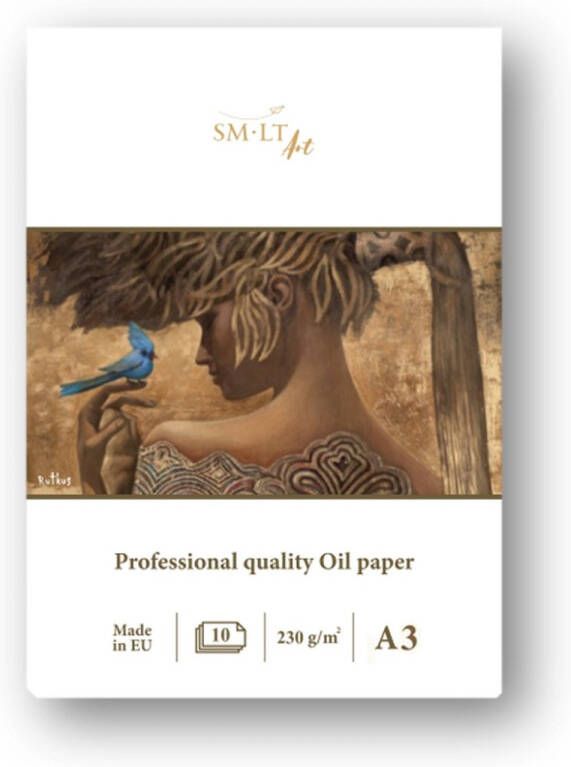 SMLT Professional Papierblok Olieverf A3 230gr 10 vel