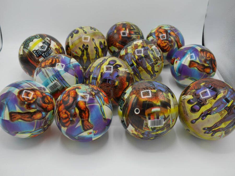 SMOBY 12 Fantastic four balletjes 16 cm doorsnee