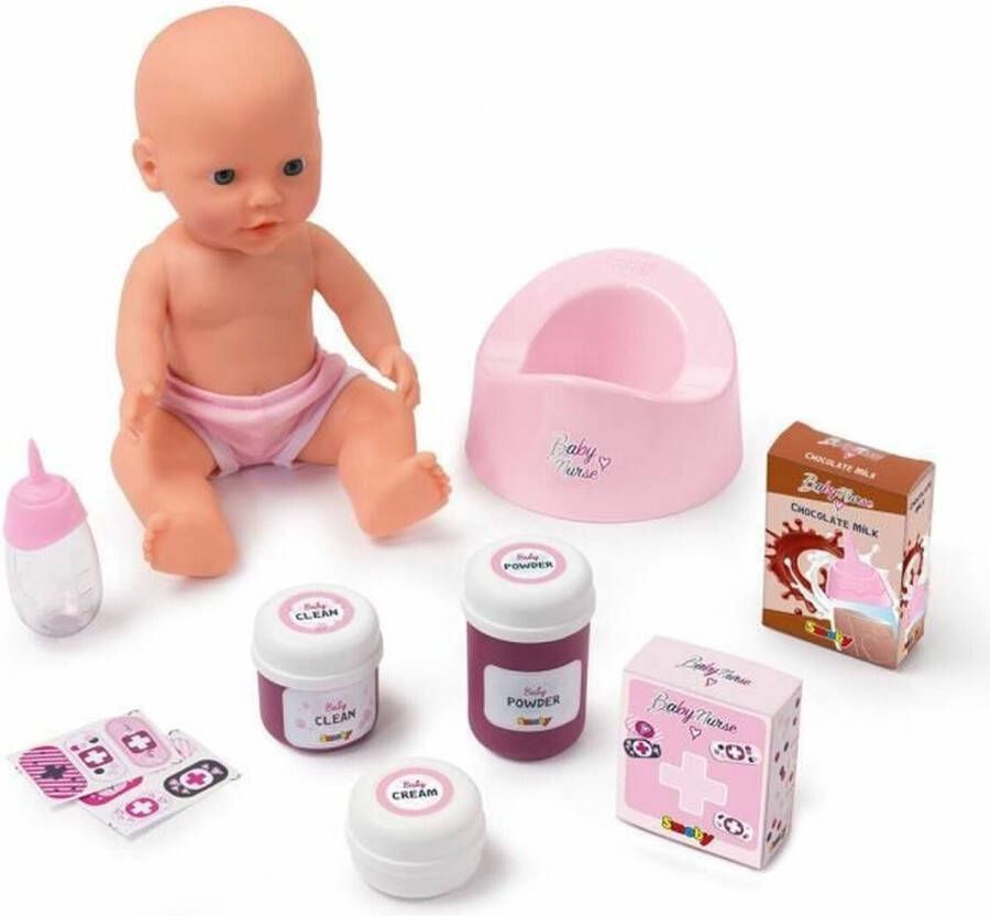 Smoby Baby Nurse Co Dodo 2 in 1 14 Accessoires + Pee