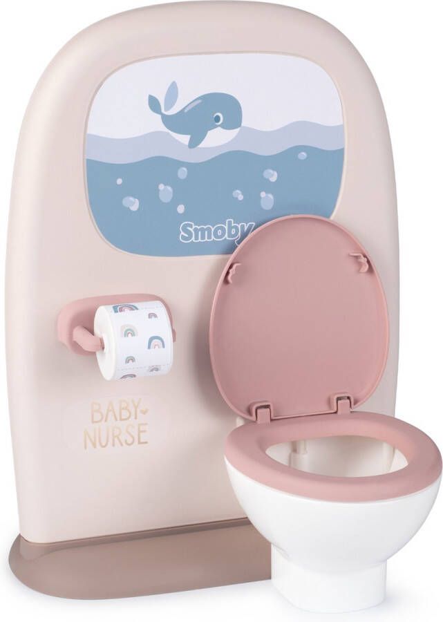 SMOBY Baby Nurse Toilet voor babypop Poppen Speelgoedtoilet