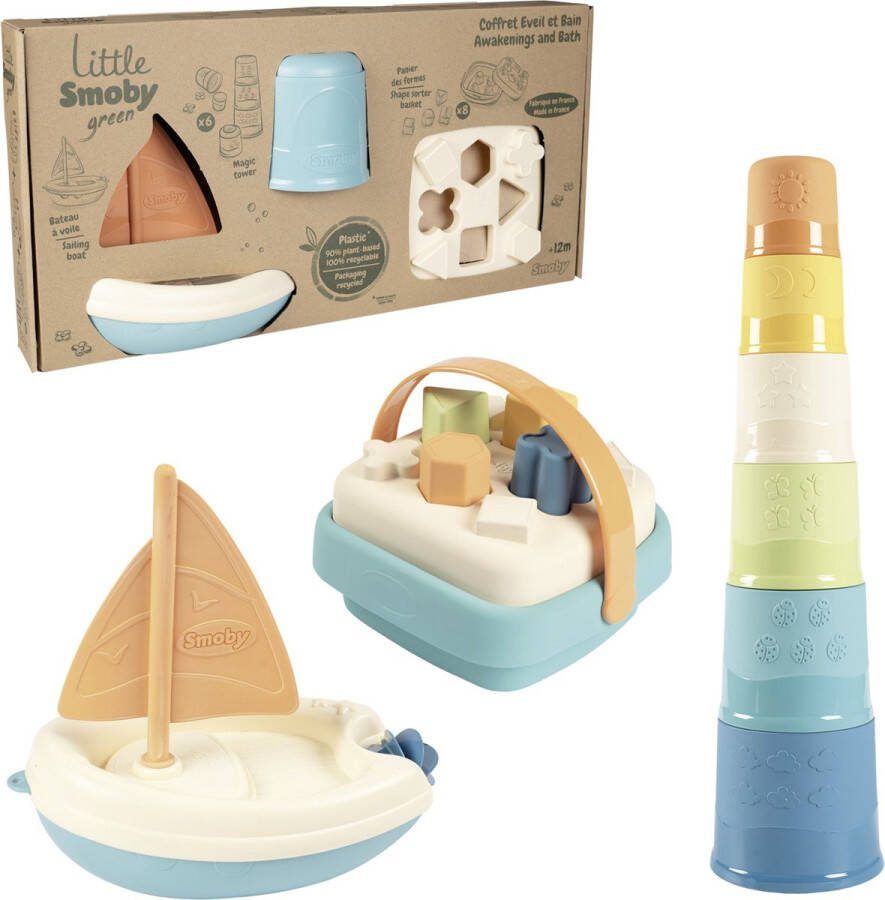 SMOBY Babyset Badspeelgoed Blokken Vormen Baby