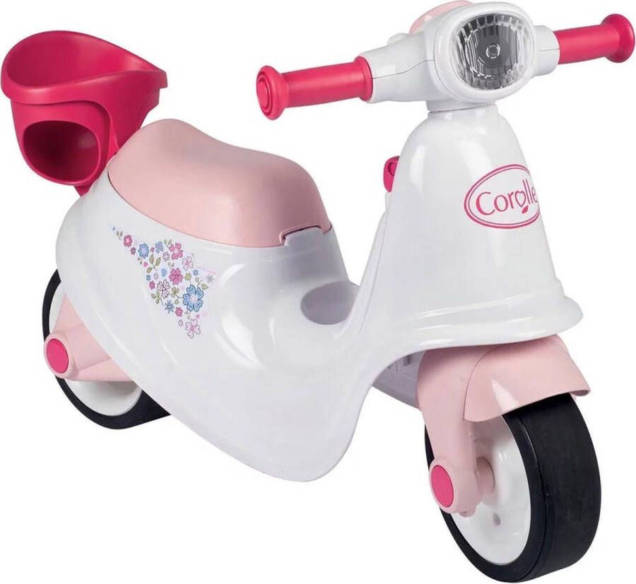 SMOBY Corolle Scooter Ride-On Loopfiets