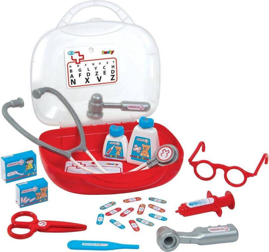 SMOBY Dokterskoffer een doos met 13 accessoires