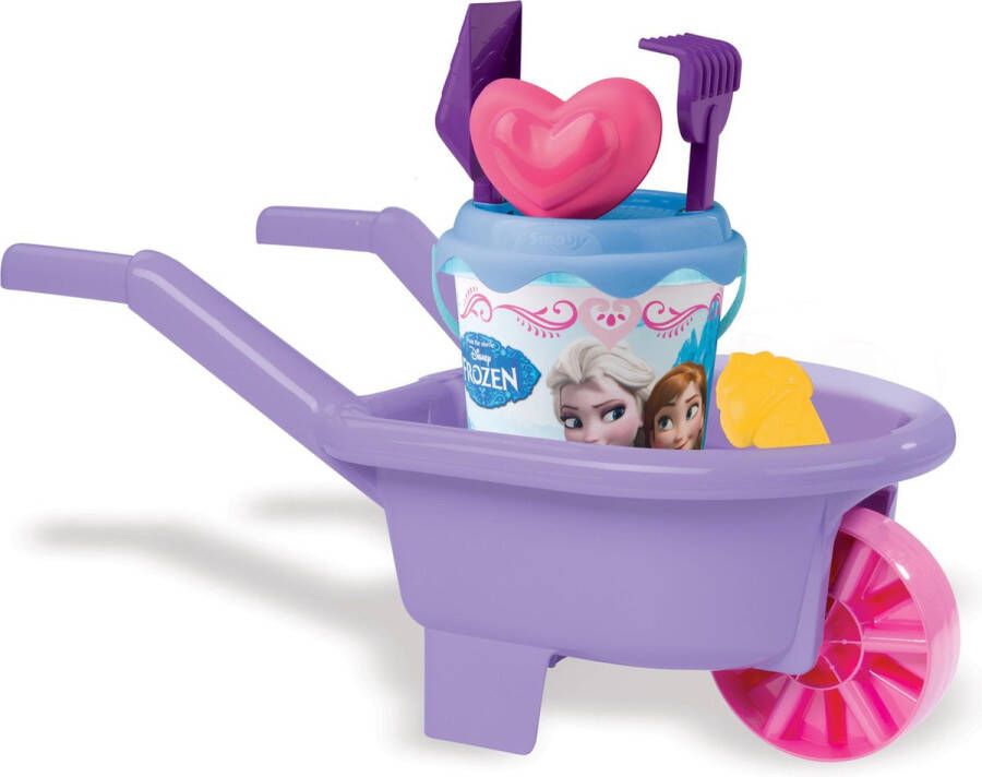 SMOBY Kruiwagen en emmerset Disney Frozen