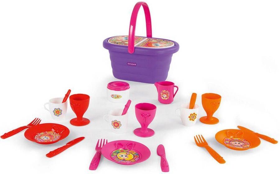 SMOBY Picknickmand Distroller picknickset speelgoedservies