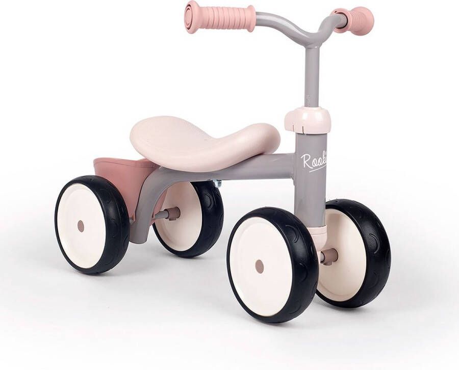 SMOBY Titel: Rookie Loopfiets Step Roze Ontdek de Wereld op Vier Wielen!