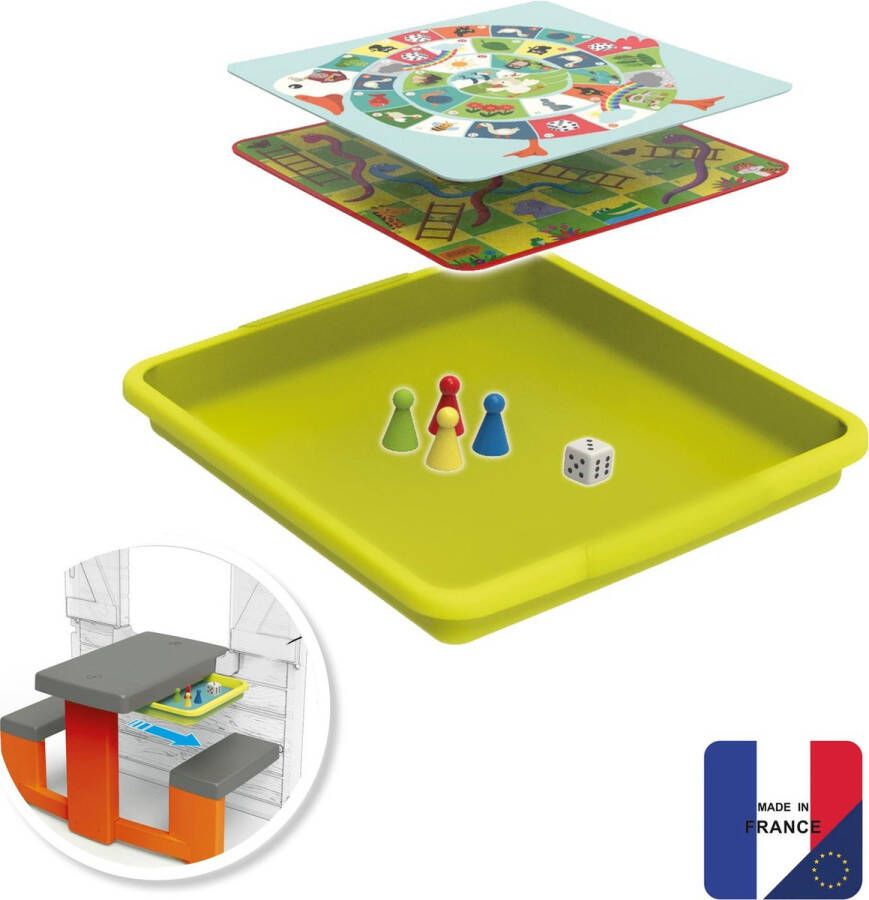 SMOBY Set lade met spelletjes Speelhuisaccessoire