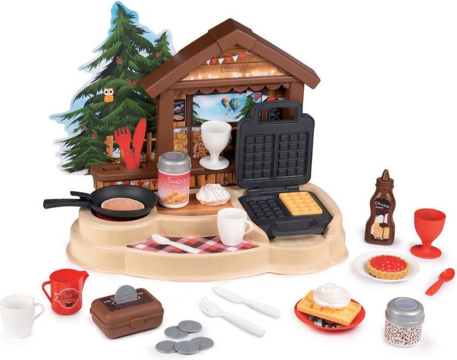 SMOBY Winter Chalet met Accessoires 30dlg