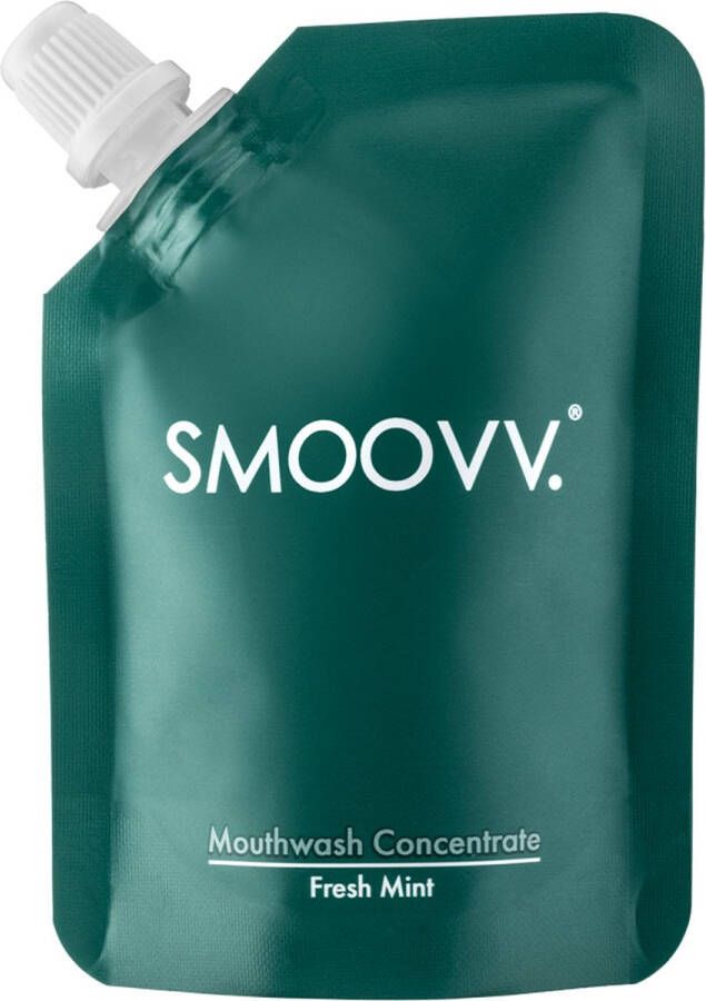 SMOOVV Mondwater concentraat (40 mL) met Fluoride Geconcentreerd mondwater