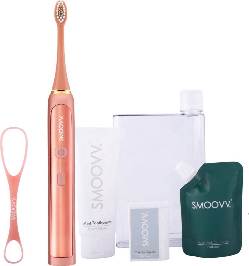 SMOOVV Sense Elektrische tandenborstel Sonisch Roze Rose inclusief gratis BOX !