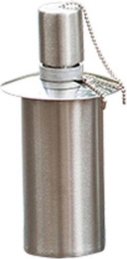 Smulders Deco 50 stuks RVS tuinfakkel reservoirs 115 40 roestvrij staal 100 ml (8 uur)