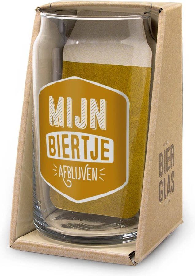 Snoepkado.com Bierglas Snoep Mijn Biertje In cadeauverpakking