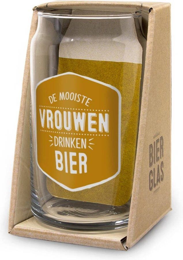 Snoepkado.com Bierglas Snoep Mooiste Vrouwen In cadeauverpakking