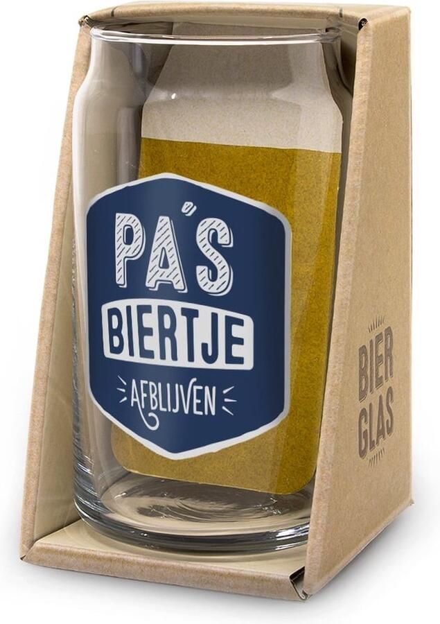 Snoepkado.com Vaderdag Bierglas Snoep Pa's Biertje In cadeauverpakking