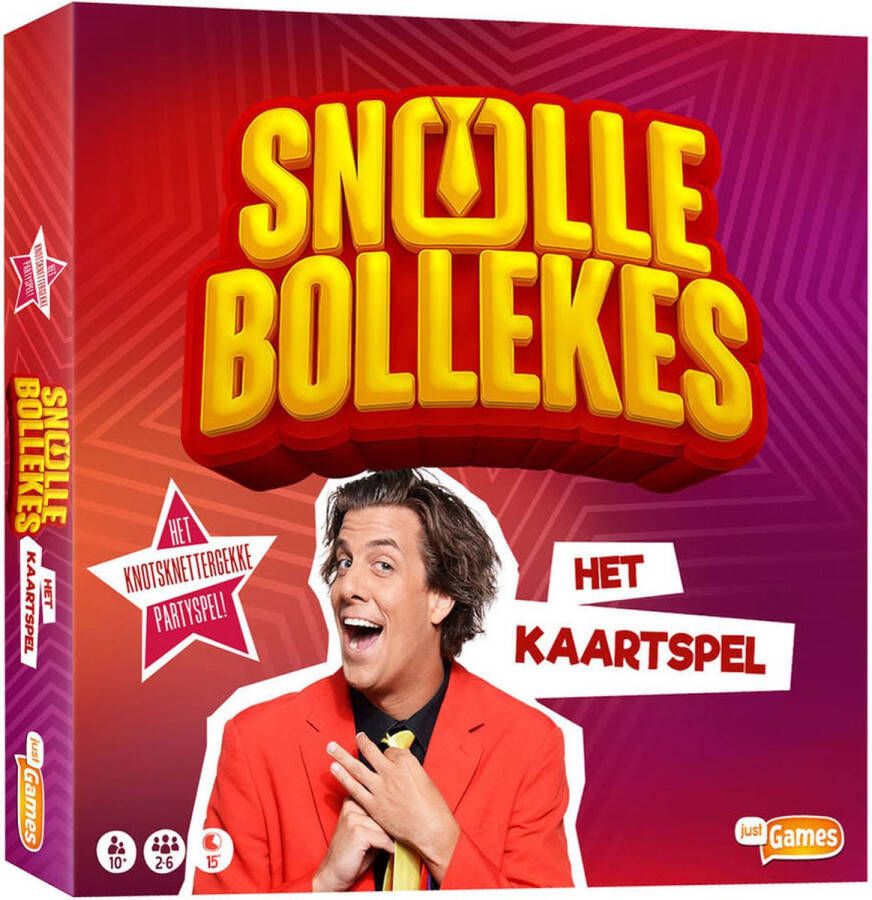 Just Games kaartspel Snollebollekes karton rood geel