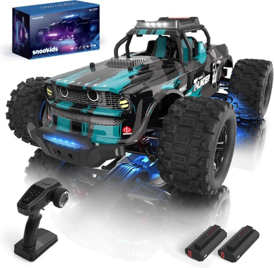 Snookids TADES RC Auto 4x4 Aandrijving Bestuurbare Auto Race Auto Afstandbestuurbaar Bestuurbare Auto Voor Buiten Bestuurbare Auto Voor Jongens Bestuurbare Auto Met Accu