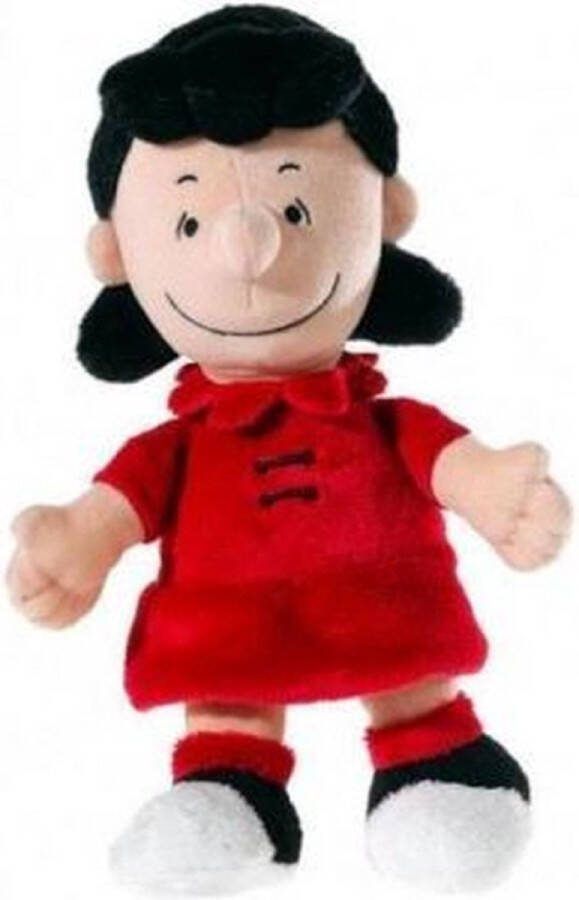 Snoopy Lucy van Pelt Pluche Knuffel 30 cm {Speelgoed knuffelpop knuffeldier voor kinderen jongens meisjes Wit Hondje White Dog Plush Toy Peanyuts Lucie Belle