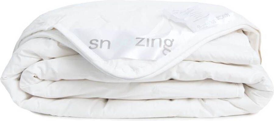Snoozing Diamond Partnerdekbed Lits-jumeaux 270x220 cm Wit