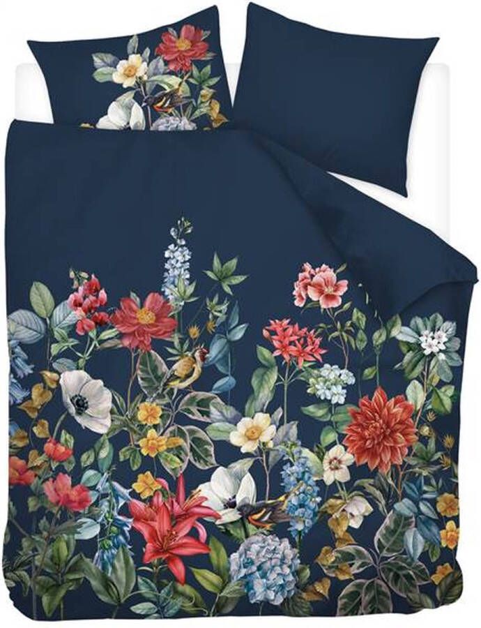 Snoozing Floran Dekbedovertrek Lits-jumeaux 240x200 220 cm Blauw