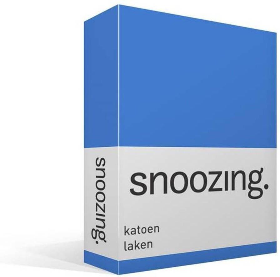 Snoozing Laken Katoen Eenpersoons 150x260 cm Meermin